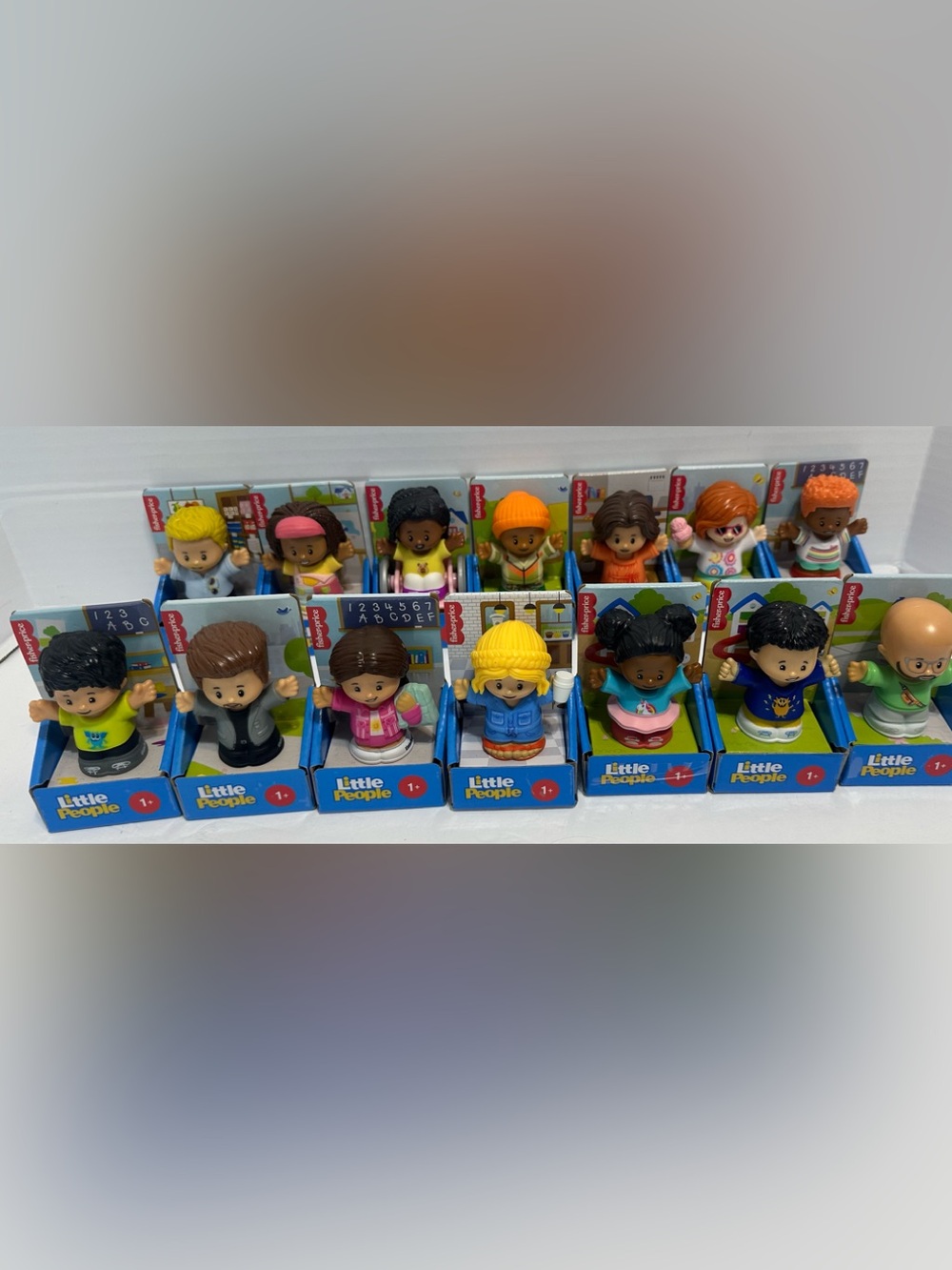 Fisher-Price Little People Multicultural Figure Set -  14 total NEW